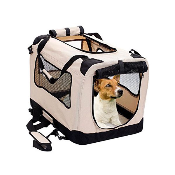 2PET Foldable Comfy Travel Dog Carrier