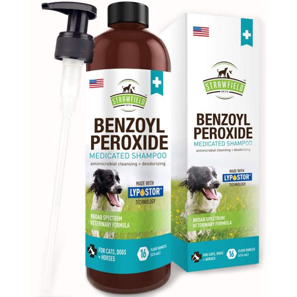 Benzoyl Peroxide Medicated Dog Shampoo Benzoyl Peroxide Medicated Dog Shampoo