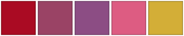 berry tones blush gold