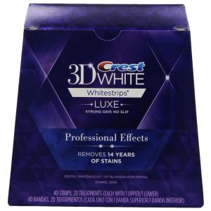 Crest 3D White Luxe Whitestrips Professional Effects