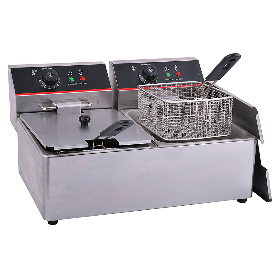 Hakka Stainless Steel Electric Commercial Deep Fryer