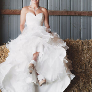How Many Sizes Can a Wedding Dress Be Taken in?