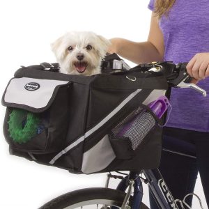 Jack and Dixie Traveler 2-in-1 Dog Bike Carrier