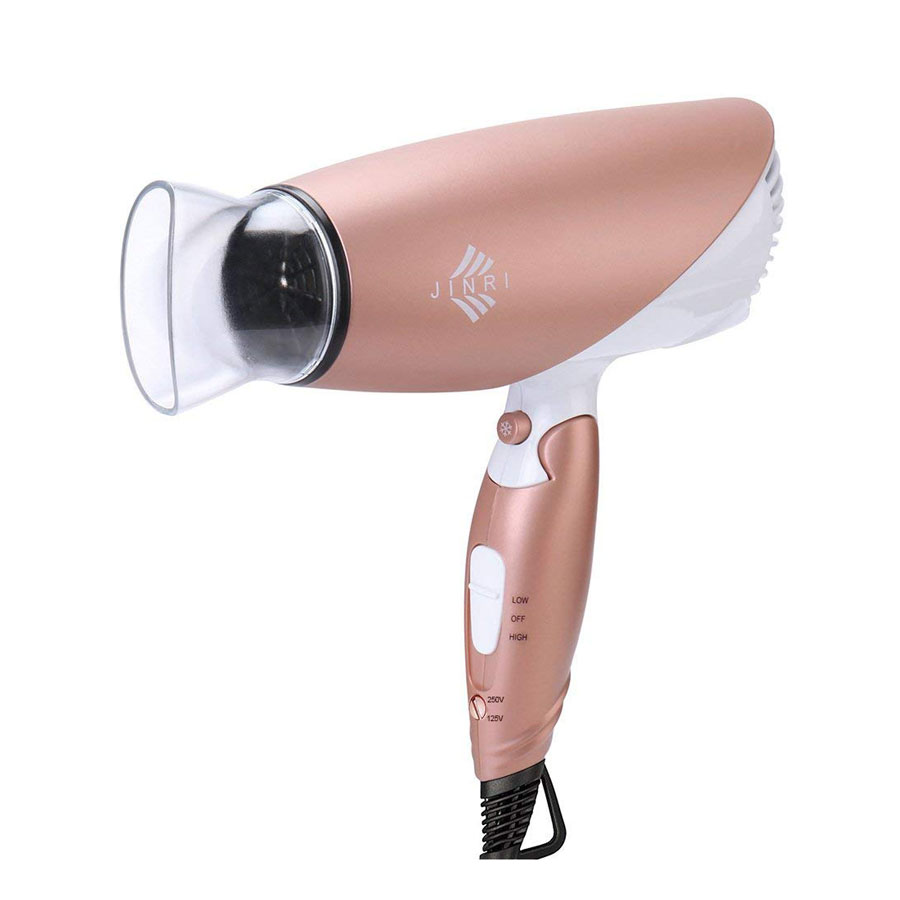 Jinri 1875W Dual Voltage Foldable Travel Hair Dryer