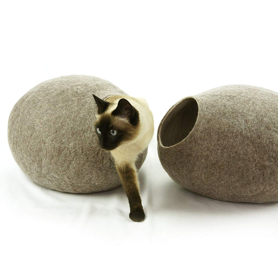 Kivikis Handmade Ecological Sheep Wool Cat Bed