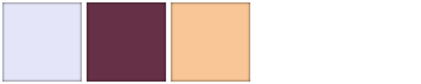 lavender plum pastel orange
