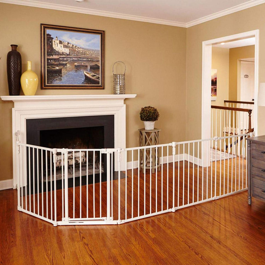 North States 3-in-1 Metal Superyard Dog Gate