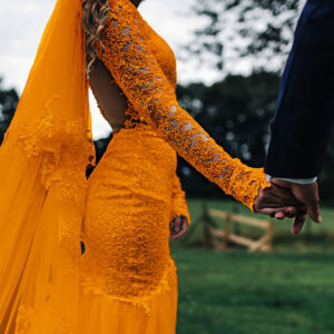 What is The Meaning of an Orange Wedding Dress?