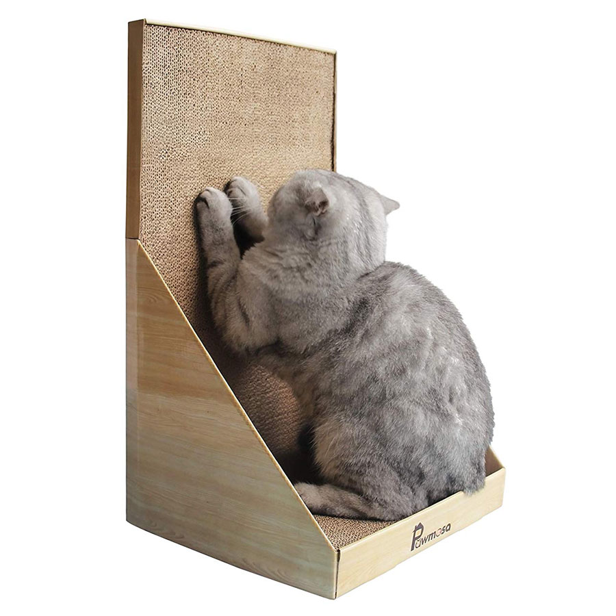 Pawmosa Vertical Cardboard Cat Scratching Pad