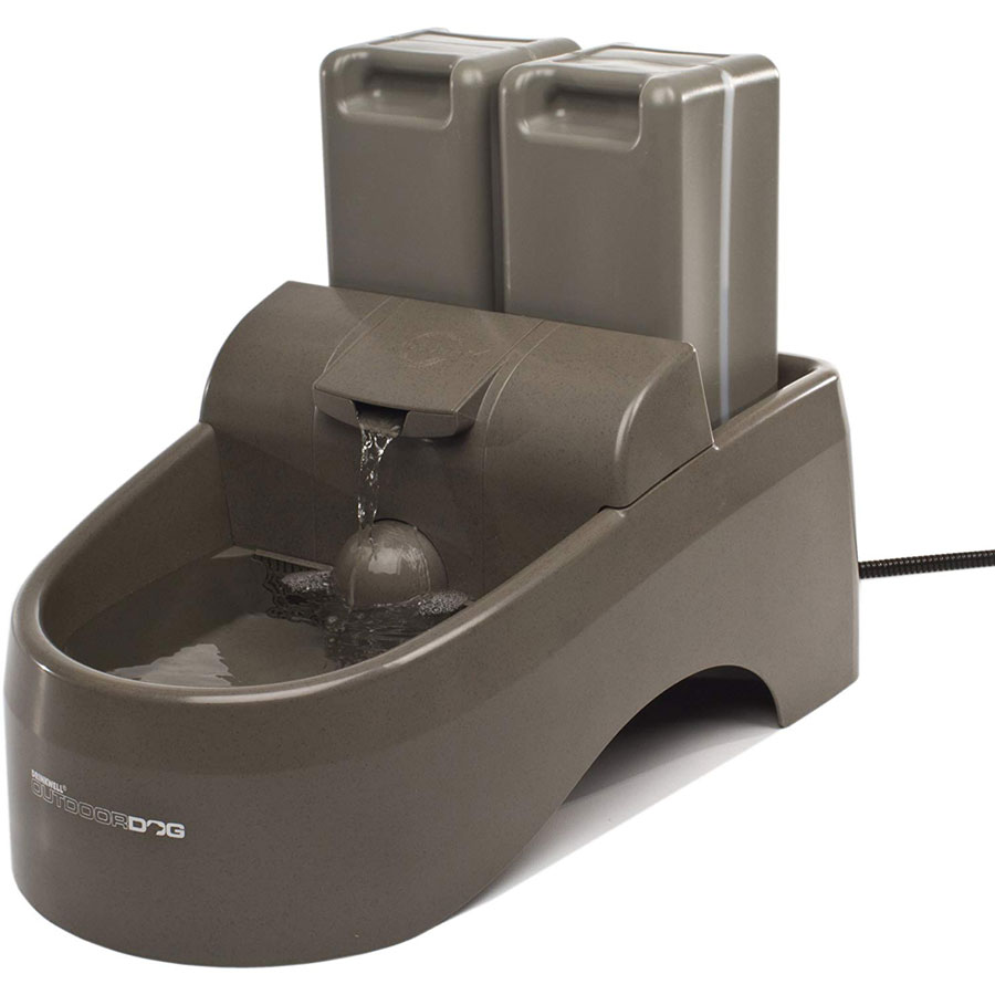 PetSafe Drinkwell Indoor Outdoor Dog Water Fountain