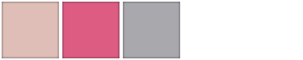 rose gold blush grey