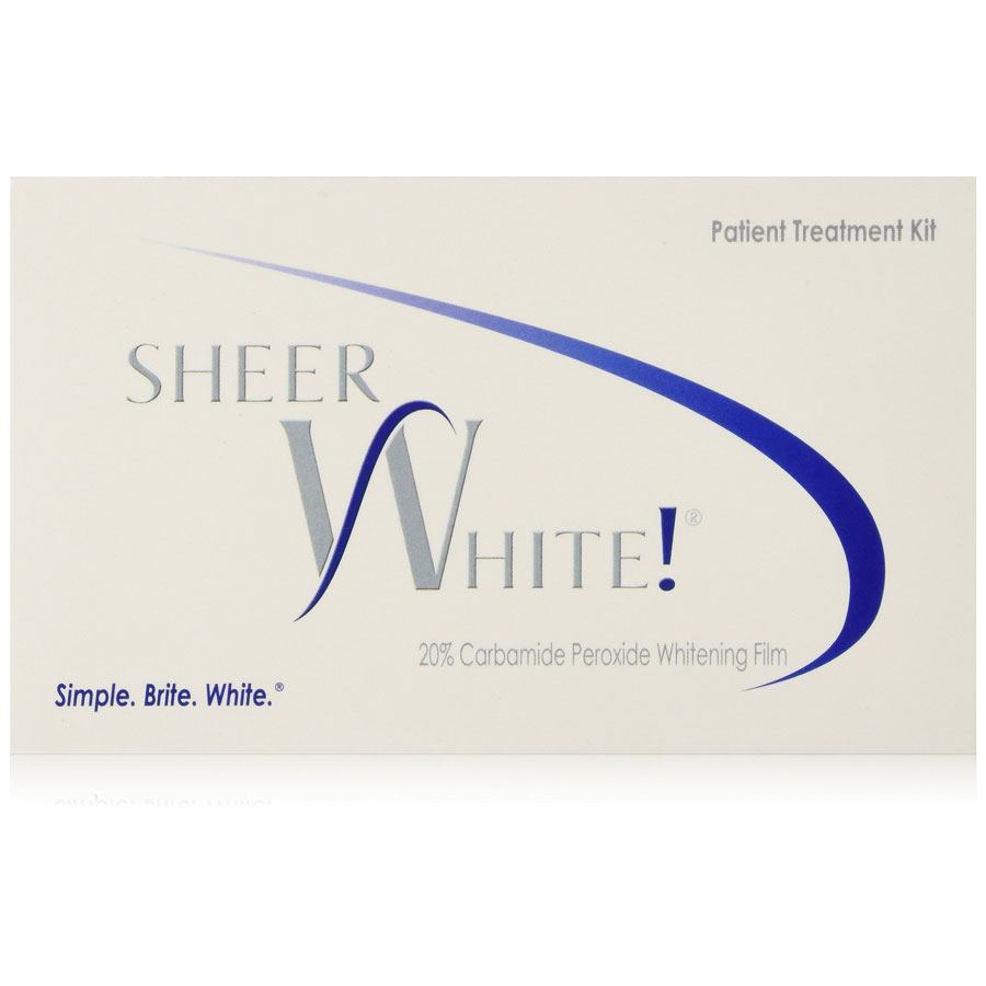 Sheer White! 20% Professional Whitening Strips