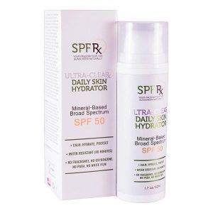 SPF Rx Ultra Clear UV Moisturizer Lotion SPF 50 Sunscreen