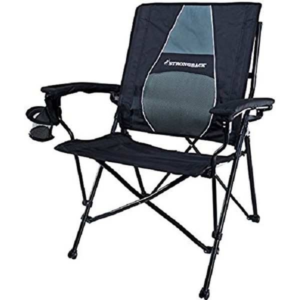 StrongBack Elite Camping Chair With Lumbar Support