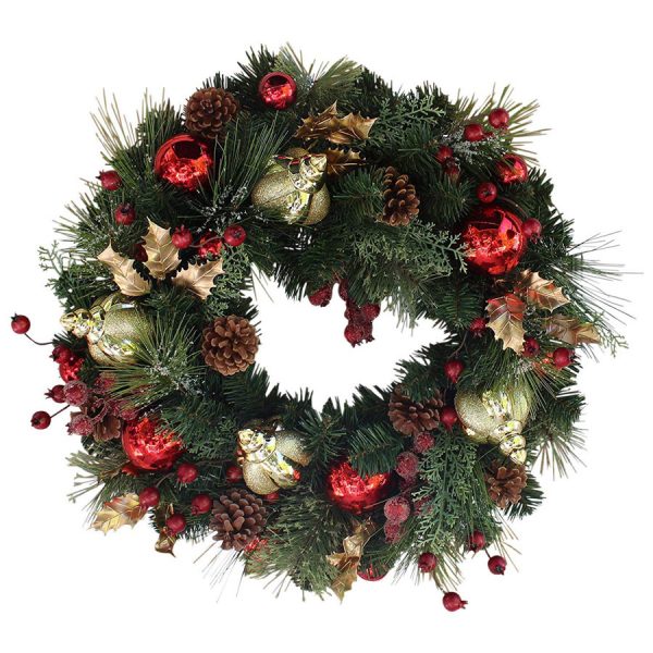 The Wreath Depot Queensbury Decorated Christmas Wreath The Wreath Depot Queensbury Decorated Christmas Wreath