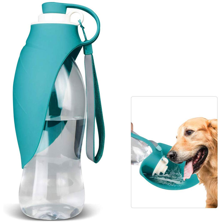 Tiovery Portable Outdoor Dog Water Bottle