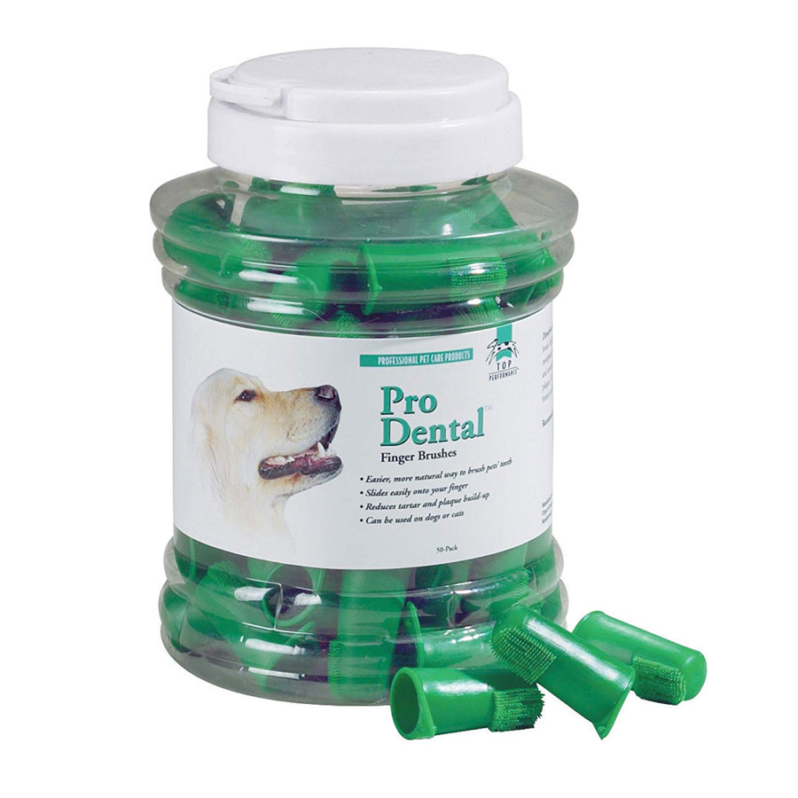 Top Performance ProDental Finger Dog Toothbrush