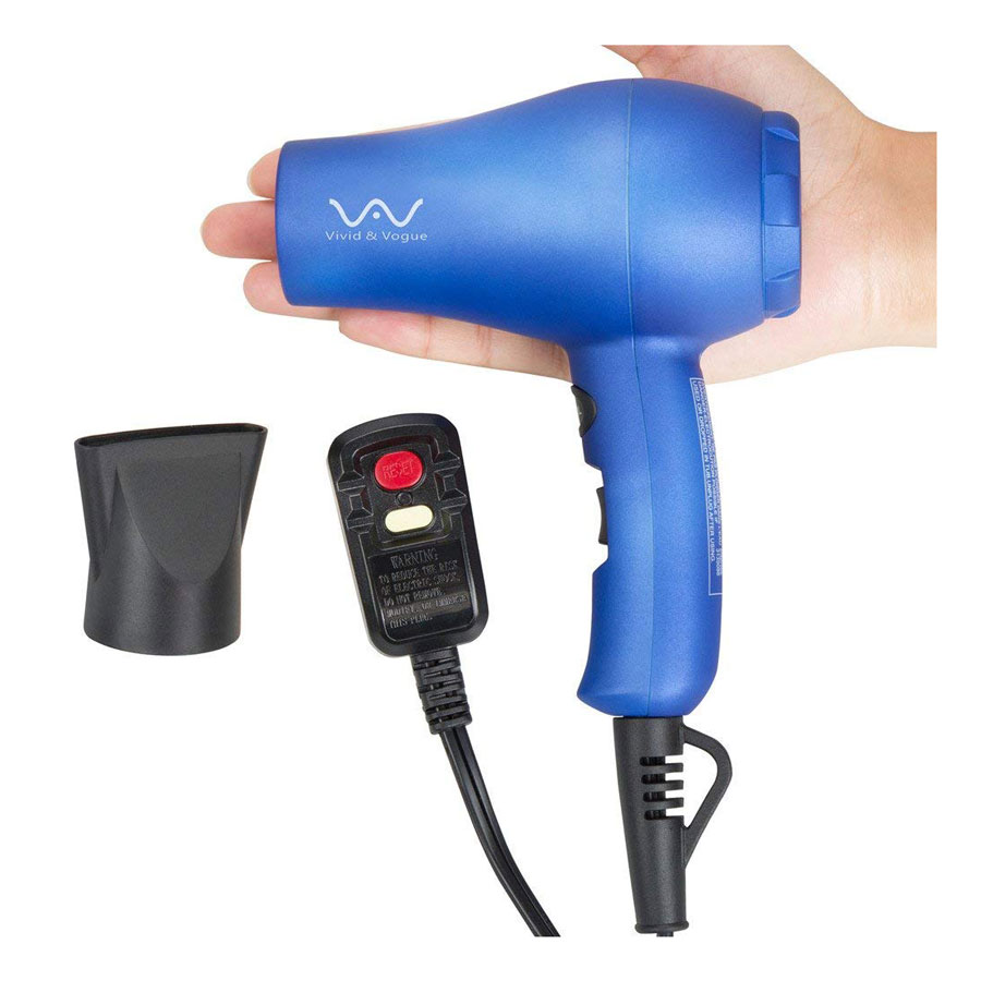 VAV Professional Ceramic Mini Travel Hair Dryer