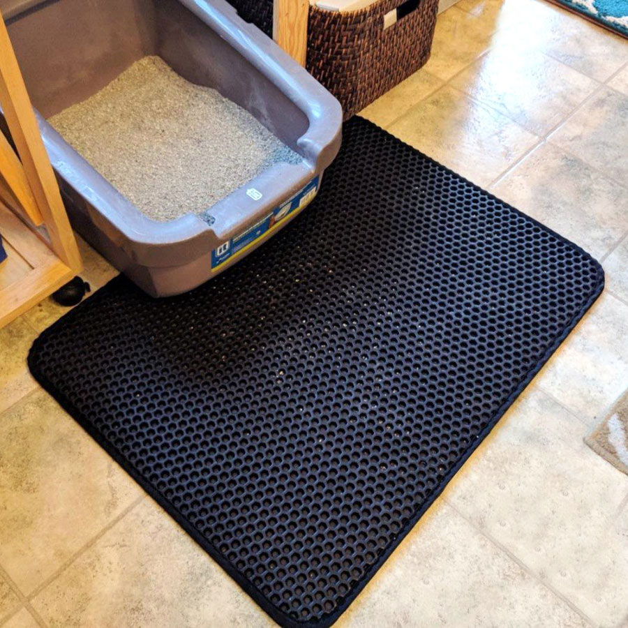 Waterproof Honeycomb Cat Litter Mat