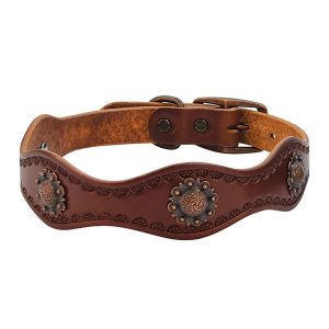 Weaver Leather Sundance Antique Dog Collar