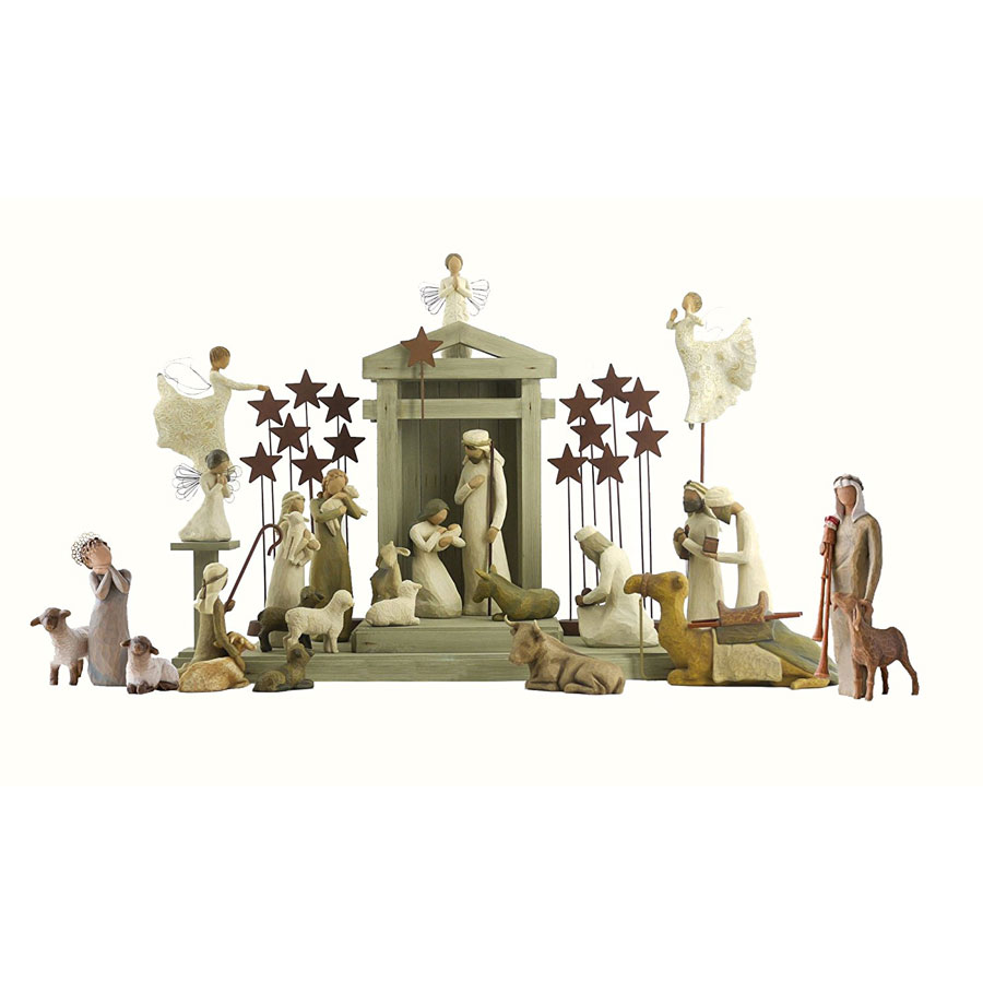 Willow Tree Complete 28-Piece Nativity Set