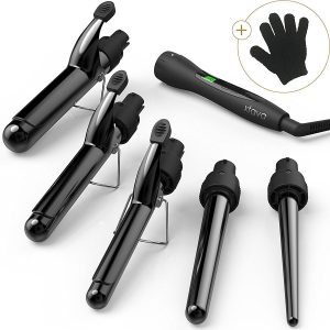 Xtava 5-in-1 Professional Set Ceramic Curling Iron