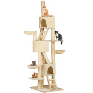 Go Pet Club 106-Inch Adjustable Cat Tree