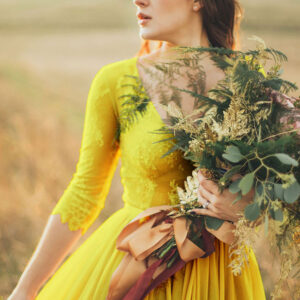 What is The Meaning of a Yellow Wedding Dress?